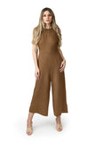 Emma Jumpsuit (Brown)