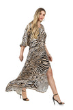 Simone Dress (Zebra)