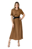 Dimitra Dress (Brown)