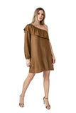 Juliette Dress (Brown)