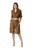 Isabella Shirt (Brown)