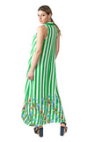 Kate Dress (Green Striped)